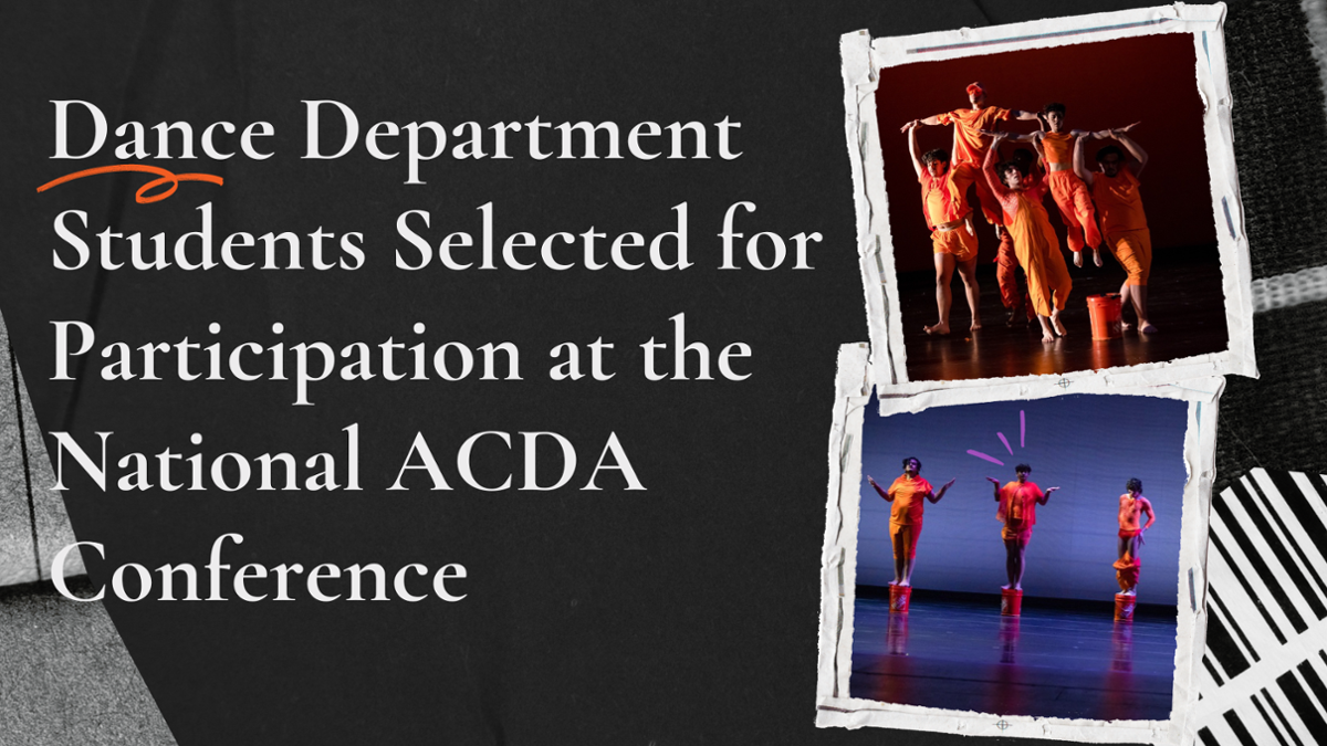 Dance Department Students Participate at the National ACDA Conference