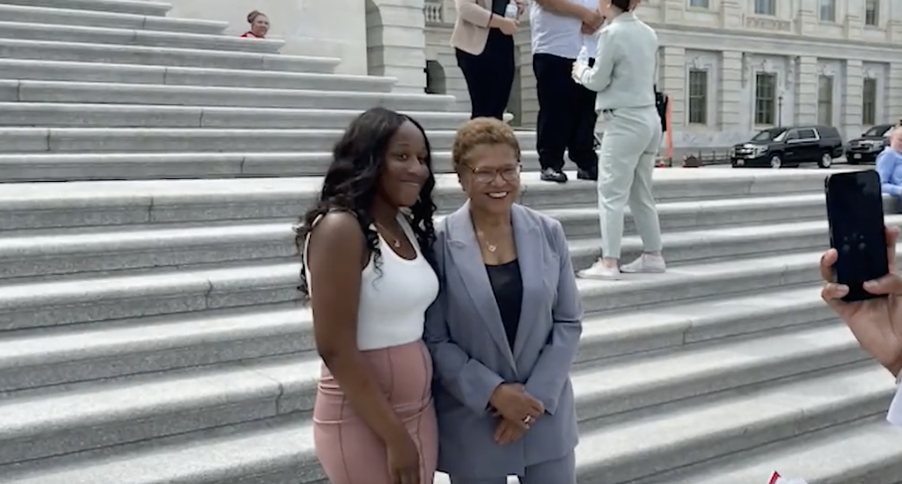 Xandra Vaughn Participates in Congressional Foster Youth Shadow Day